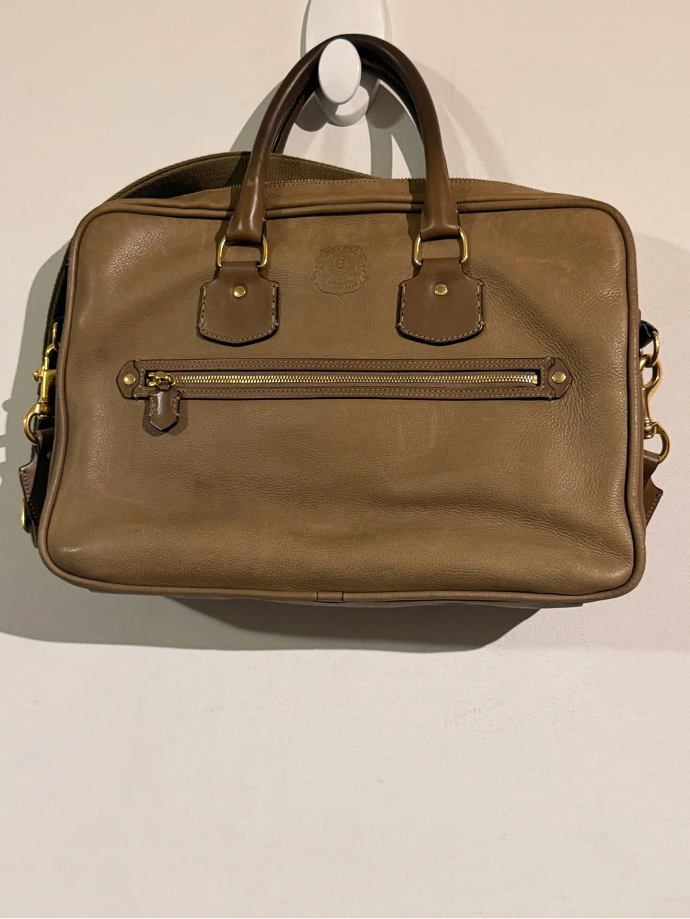 Ghurka Leather Briefcase Bag
